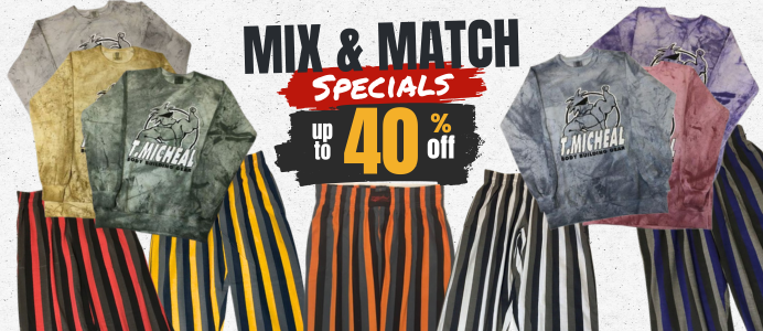 Shop T Micheal Workout Sweatshirts for Body Builders