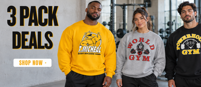 Shop T Micheal Workout Sweatshirts for Body Builders