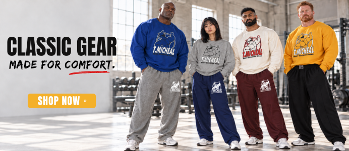 Shop T Micheal Workout Sweatshirts for Body Builders