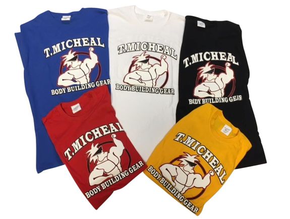 Limited Edition Premium T. Micheal Tee with Front & Back Print- #101CFB