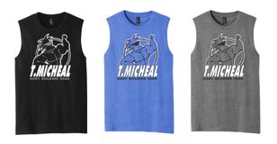 New- T. Micheal Sleeveless Work Out Shirt- #101D