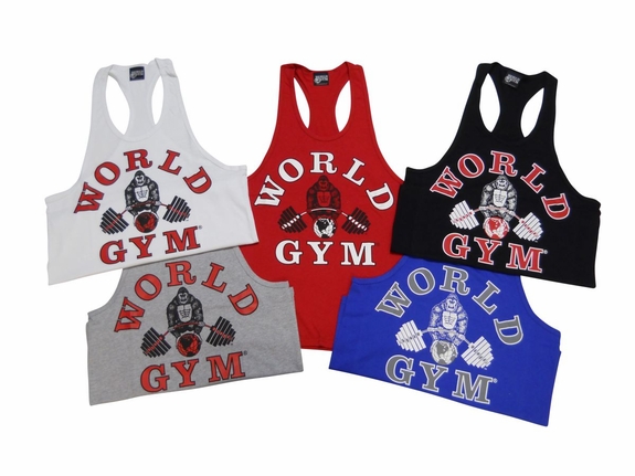 World Gym Fat Strap Y Back Tank Top #TT01