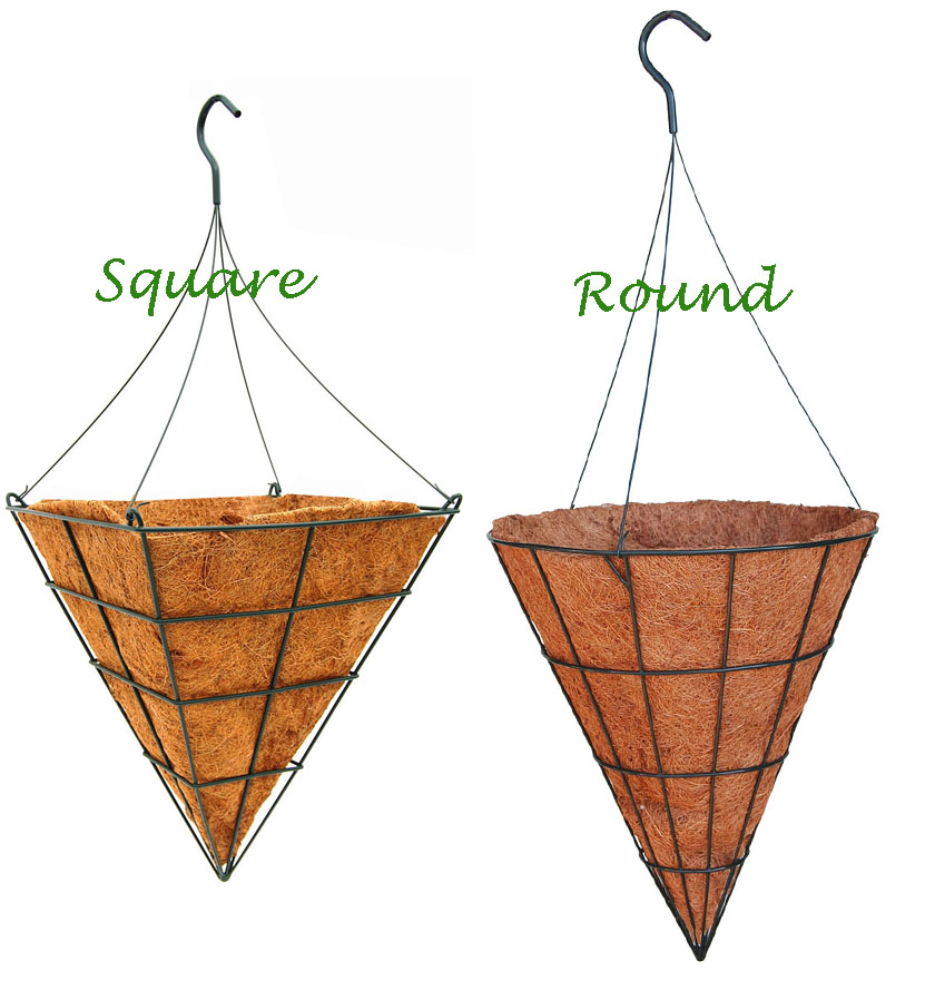 Cone Hanging Baskets