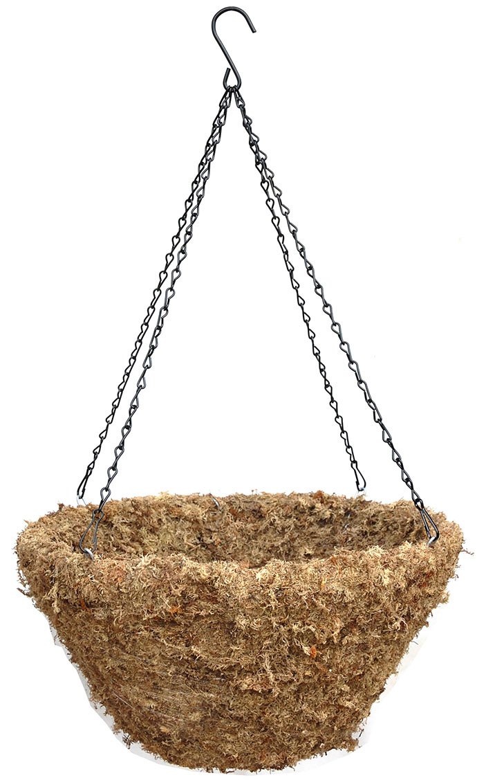Sphagnum Moss Hanging Basket 22"