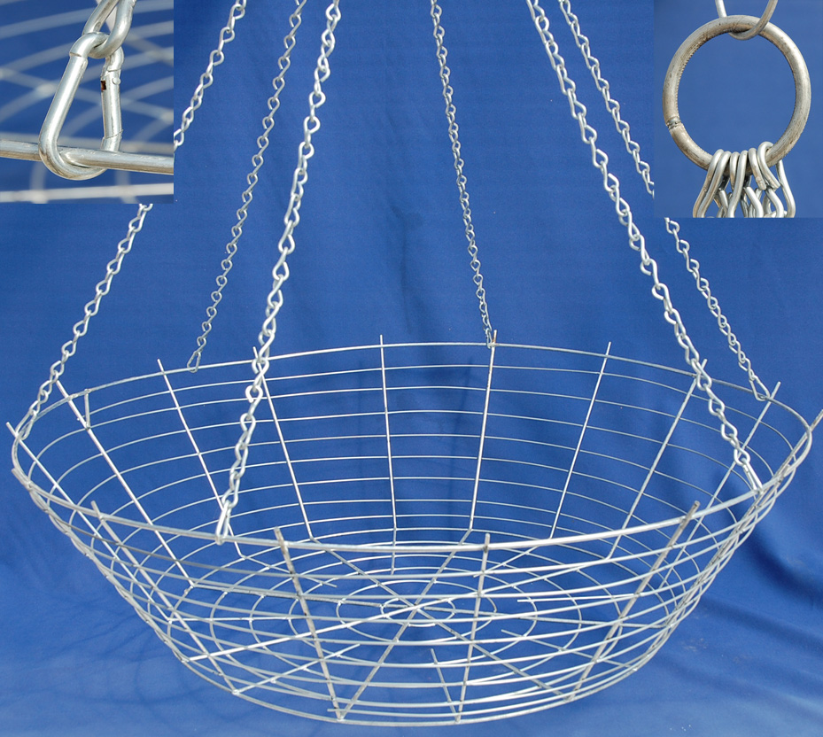 Wire hanging basket 36" diameter