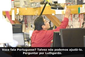 Voce fala Portuguese?  Hablas Espaol?