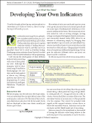 Stocks & Commodities V. 24:1 (18-26): Developing Your Own Indicators by Lee Leibfarth