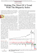 Stocks & Commodities V. 27:12 (18-25): Making The Most Of A Trend With The Disparity Index by Dan Valcu