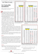 Stocks & Commodities V. 30:4 (78-82): Pair Trading With Spreadsheets by Ron McEwan