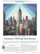 Stocks & Commodities V. 32:8 (20-25): Parameters Affecting Stock Returns by Norman J. Brown