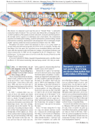 Stocks & Commodities V. 32:8 (38-43): Interview: Managing Money With Moe Ansari by Jayanthi Gopalakrishnan