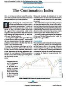 Stocks & Commodities V. 43:09 (812): The Continuation Index by John F. Ehlers