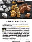 Stocks & Commodities V. 44:01 (20�24): A Tale Of Three Metals by Sifat Singh and Eugene Pinsky, PhD