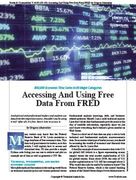 Stocks & Commodities V. 44:01 (38�40): Accessing And Using Free Data From FRED by Gregory Aharonian