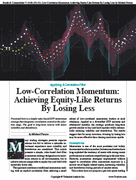 Stocks & Commodities V. 44:04 (30�33): Low-Correlation Momentum: Achieving Equity-Like Returns By Losing Less by Michael Parzen