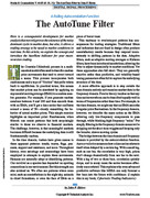Stocks & Commodities V. 44:05 (8�15, 31): The AutoTune Filter by John F. Ehlers