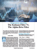Stocks & Commodities V. 44:06 (44�47): The Kalman Filter Vs. The Alpha-Beta Filter by John F. Ehlers