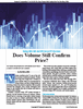 Stocks & Commodities V. 44:10 (20–23): Does Volume Still Confirm Price? by Jim Horn, DBA Stocks & Commodities V. 44:10 (20–23): Does Volume Still Confirm Price? by Jim Horn, DBA