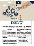 Stocks & Commodities V. 44:10 (24�27): Is It Broken? by Perry J. Kaufman