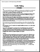 V.1:3 (52-57): Cyclic Timing by JOHN HERRICK