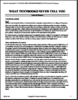 V.1:7 (154-159): WHAT TEXTBOOKS NEVER TELL YOU by Jesse H. Thompson