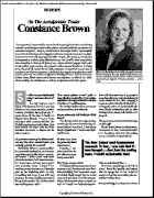 V.15:6 (267-273): On the Aerodynamic Trader: Constance Brown by Thom Hartle