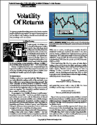 V.16:5 (247-249): Volatility Of Returns by John Sweeney