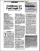 V.17:13 July (620-622): Product Review: FastBrreak 2.6/FastGraph 2.6