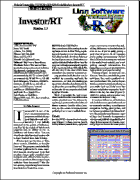 V.17:13 July (626-628): Product Review: Investor R/T