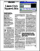 V.17:13 March (597): Product Review:Listen Only Squawk Box