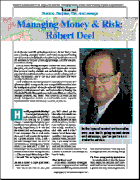 V. 21:10 (82-89): Interview: Managing Money & Risk: Robert Deel by Jayanthi Gopalakrishnan