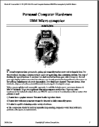 V.4:3 (120-122): Personal Computer Hardware IBM Micro computer by Jack K. Hutson