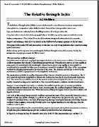 V.4:9 (343-346): The Relative Strength Index by J. Welles Wilder, Jr.