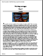 V.6:6 (220-223): Moving averages Part 1 by John Ehlers