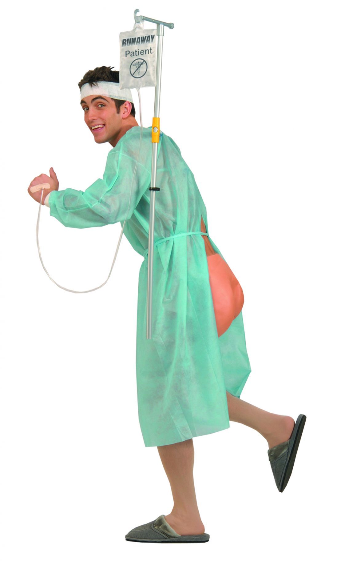 Men's Runaway Patient Costume