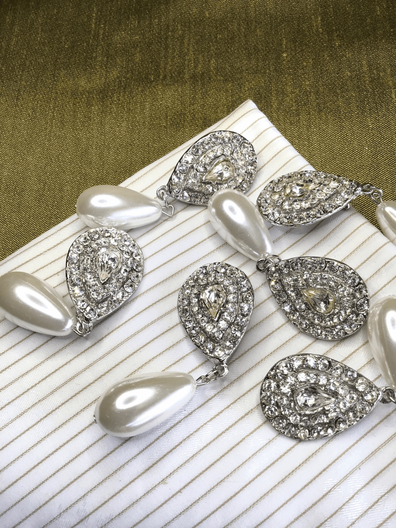 ☆TATIANA☆ Check Mate Pearl Brooch BCH0096 BROOCHES — Tanya Monique Crane