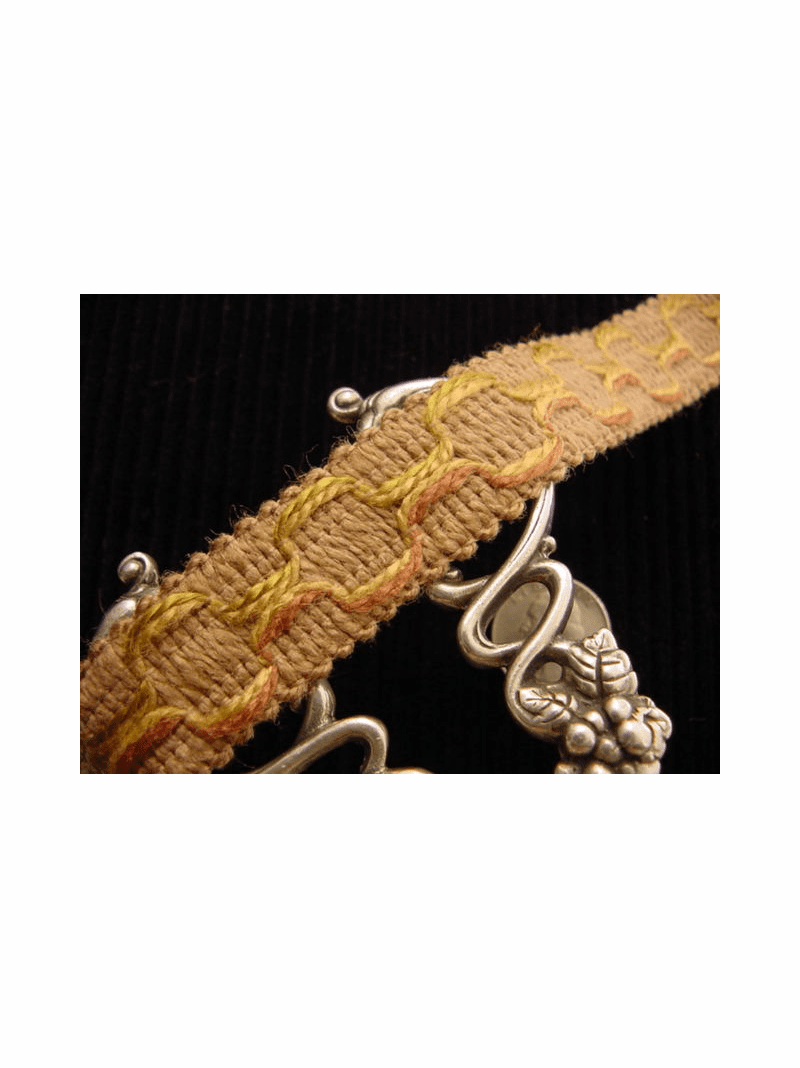 Jute Braid Trim Made in Italy Vintage Braided Upholstery Trim