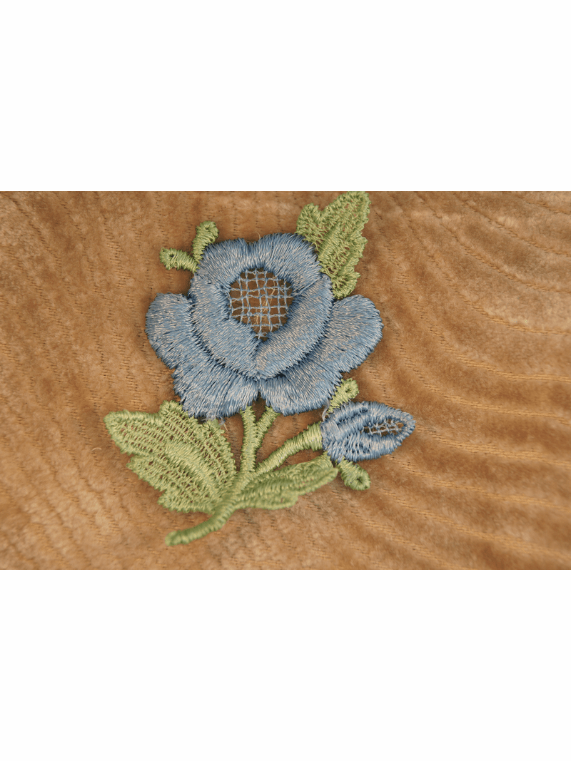 Light Blue Flower Applique appliques1097