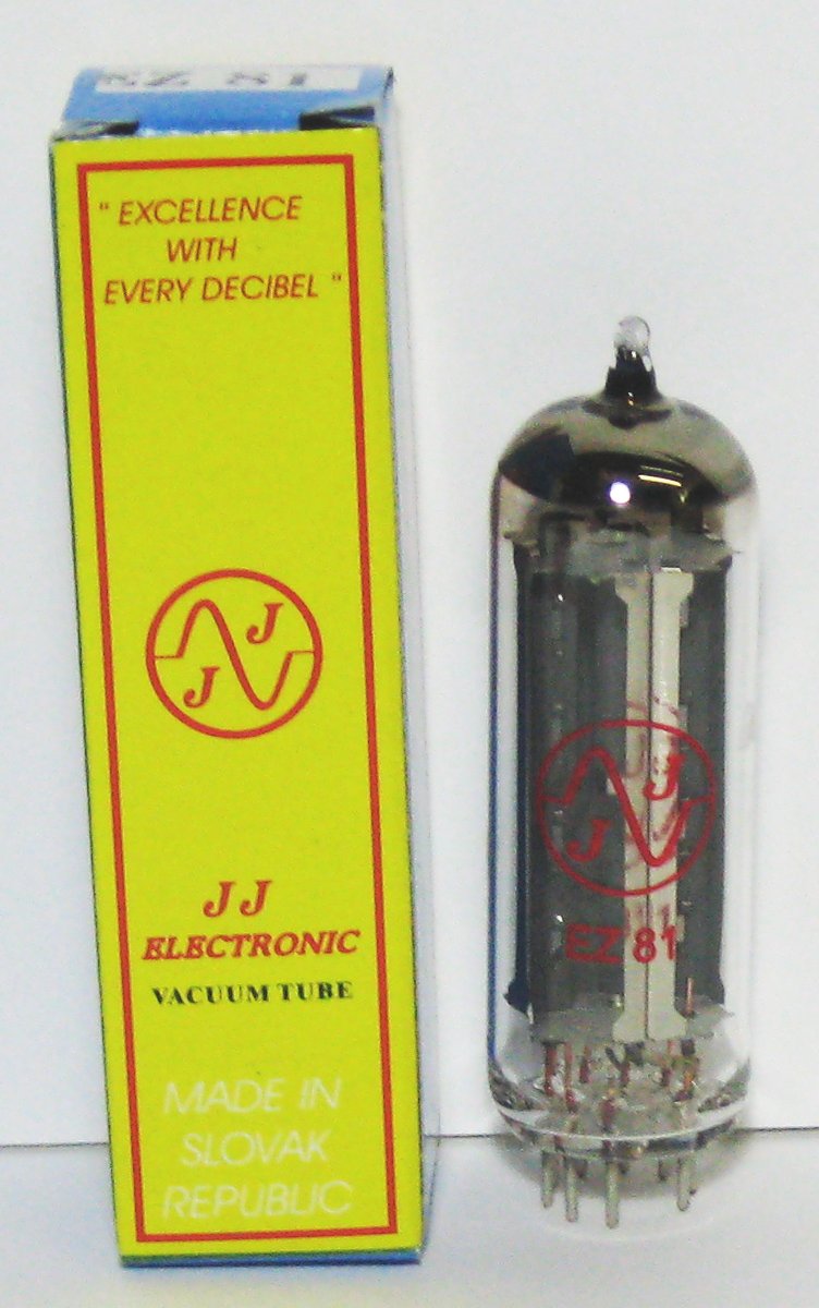 JJ / Tesla EZ81 6CA4 Rectifier Tube