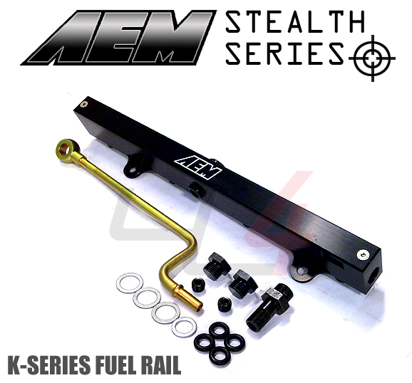 AEM Stealth Series Fuel Rail for K20/K24
