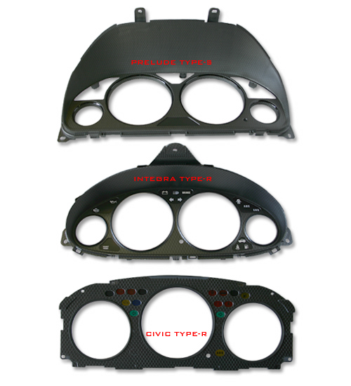 JDM Honda Factory Gauge Cluster Trim