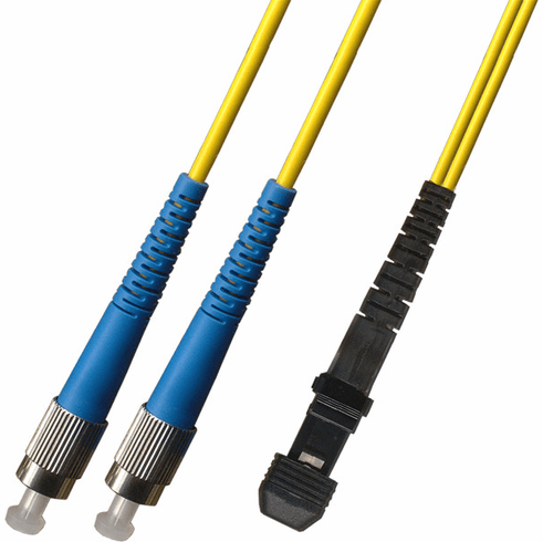 0.3m ( 1FT ) FC-MTRJ Duplex Singlemode Fiber Optic Cable 9/125