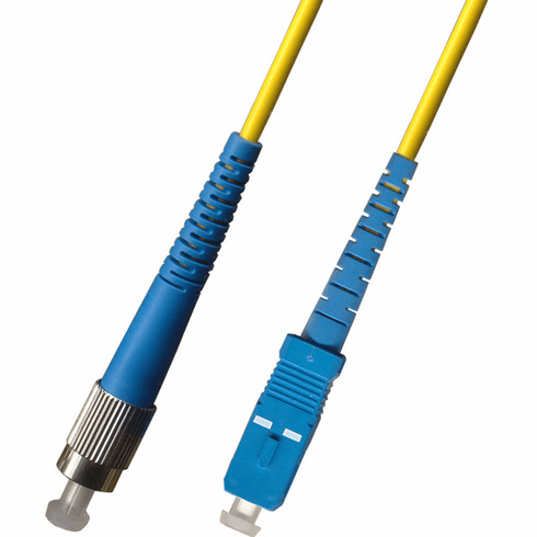 0.3m ( 1FT ) FC-SC Simplex Singlemode Fiber Optic Cable 9/125 LSZH