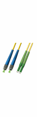 0.3M (1FT) FC UPC to LC APC Duplex Singlemode Fiber Optic Cable 9/125