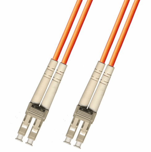 0.3m ( 1FT ) LC-LC Duplex Multimode Fiber Optic Cable 62.5/125 LSZH