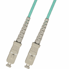 0.3m ( 1FT ) SC-SC Simplex Multimode Fiber Optic Cable 50/125 10 Gigabit Plenum (10GB)