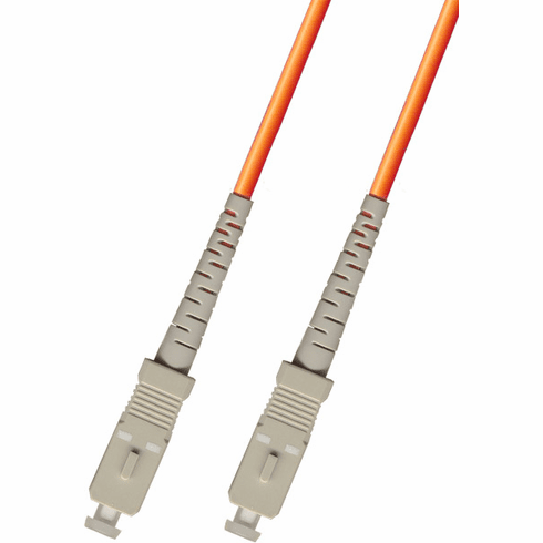 0.3m ( 1FT ) SC-SC Simplex Multimode Fiber Optic Cable 62.5/125 LSZH