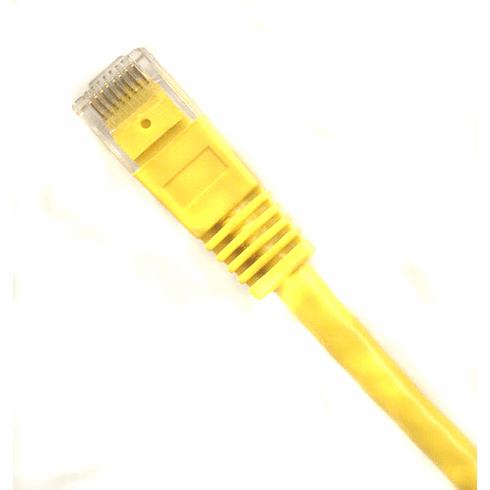 10/100BaseTX, Xover , 3 ft. Cat5e Ethernet Crossover Cable Yellow