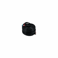 100ft 22AWG 5-RCA Component Video/Audio Coaxial Cable (RG-59/U) - Black