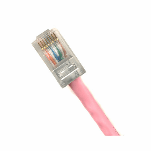 100FT ETHERNET CABLE PINK CAT5E INTERNET ROUTERS GAMING 100 FT